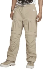 Nike Air ACG Smith Summit Convertible Cargo Pants Khaki Men Sz S New FN0428-247