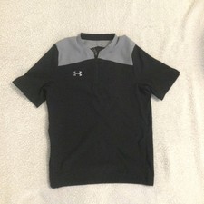 Under Armour UA Baseball Cage Jacket Quarter Zip w/ Pockets Youth Medium