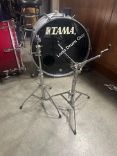 Rogers "Pro" Model Flat Base Cymbal Stand AND BEEFY Snare Stand VINTAGE #TD3