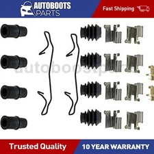 Front Rear Disc Brake Hardware Kit for 1999-2004 Jeep Grand Cherokee