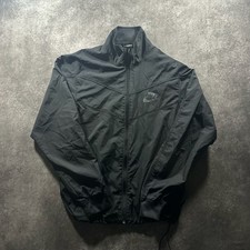 Nike Sportswear Full-Zip Black Windbreaker Ja...