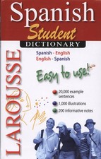 Larousse Spanish Student Dictionary: Spanish-english/English-spanish (Spanis...