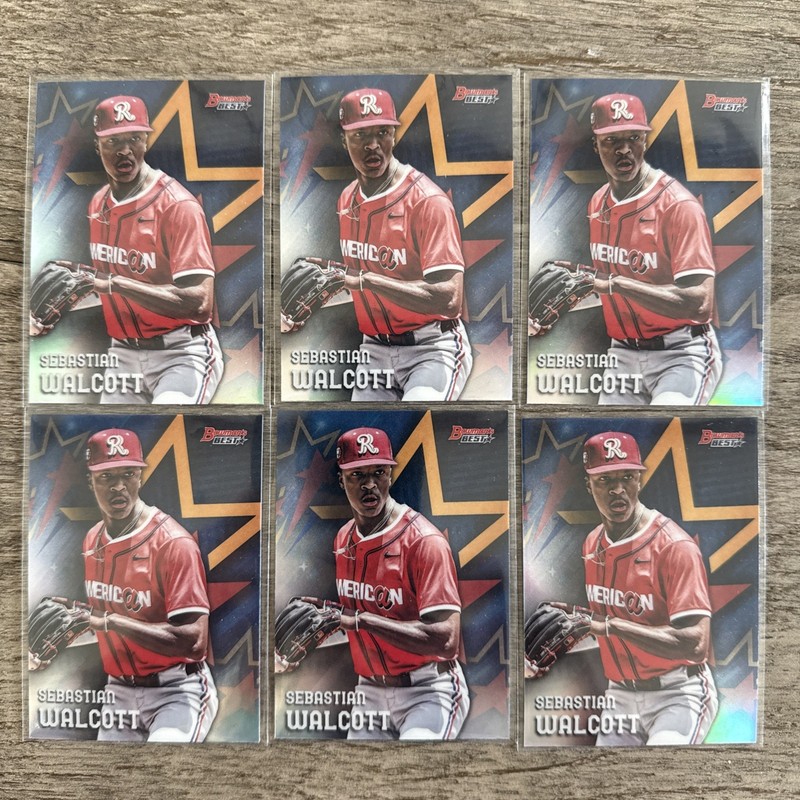 6 2025 Bowman's Best #FG-17 Sebastian Walcott 