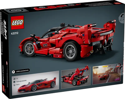 ❣️週末 13000円引❣️Ferrari 10台セット LEGO Technic Ferrari FXX K Supercar Complete Set 897 Pieces (42212