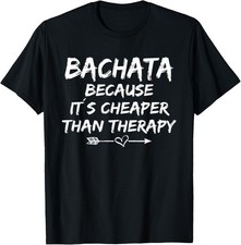 Divertido traje de bachata diciendo clase de baile bachata bailarina camiseta