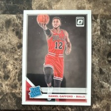 Panini Donruss Optic Rated Rookie Daniel Gafford #153 Chicago Bulls Card