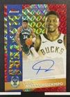 2025-26 Topps Finest Giannis Antetokounmpo Masters Auto Geometric Red /5