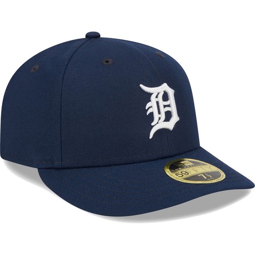 Men's New Era Navy Detroit Tigers Oceanside Low Profile 59FIFTY Fitted Hat - Picture 3 of 5