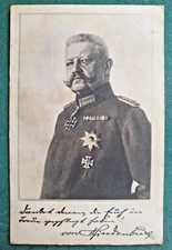 Feldpostkarte 1918 Hindenburg Schwesternspende G&ouml;rlitz Inf.Reg.30 WK1 Militaria
