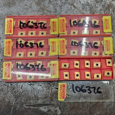 Qty 10 Sandvik 800 11T308 800-11T308H-P-G 1025 Grade Carbide Drill Inserts