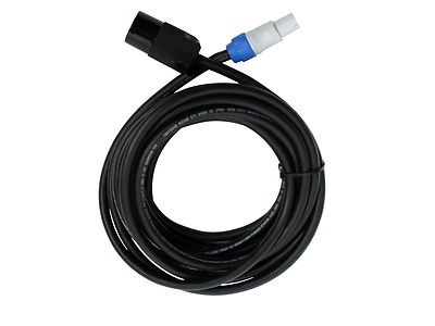 Elite Core PowerCon B Gray to Edison Female Power Cable 100' 12 Gauge