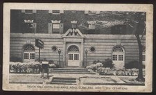 Postcard Cleveland OH Devon Hall Hotel 1930's