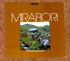 1978 FIAT MIRAFIORI 1600CL ESTATE Sales Brochure