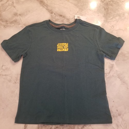 Juego de 4 camisetas antiguas azul marino para niños pequeñas (6-7) gráficas nuevas con etiquetas 50/50 algodón/poliéster - Imagen 2 de 8