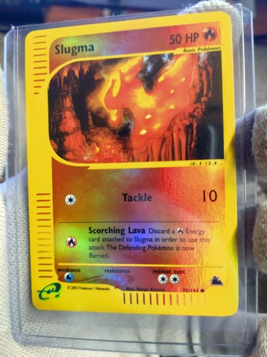 Slugma 98/144 Reverse Holo 2003 E-Series Pokemon Skyridge NM