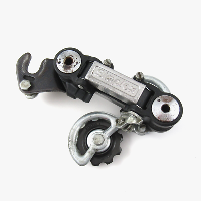 Simplex シルバー リアディレイラー Simplex Prestige rear derailleur, silver/black, new original