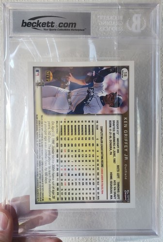 1999 Topps Super Chrome #18 Ken Griffey Jr. Refractor BGS 8.5 w 9.5 subs - Picture 2 of 7