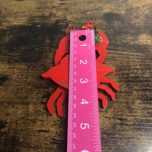 Kurt s adler vintage Christmas ornament Wooden crab movable ornament - Picture 7 of 8