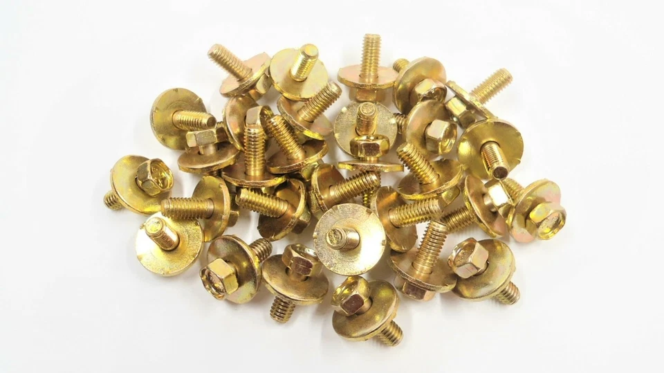 20 BODY BOLTS FOR MITSUBISHI & INFINITI! M.6-1.0 x 16MM 10MM HEX FITS LANCER ETC - Image 2 of 3