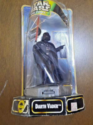 1997 Star Wars Epic Force Darth Vader Rotating Figure NIB Hasbro Kenner box Wear