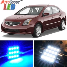 8 x Premium Blue LED Lights Interior Package Kit for Nissan Sentra 07-14 + Tool