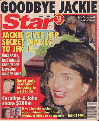 Star June 7 1994 Jackie Kennedy, JFK Jr. Caroline Kennedy 081417nonDBE