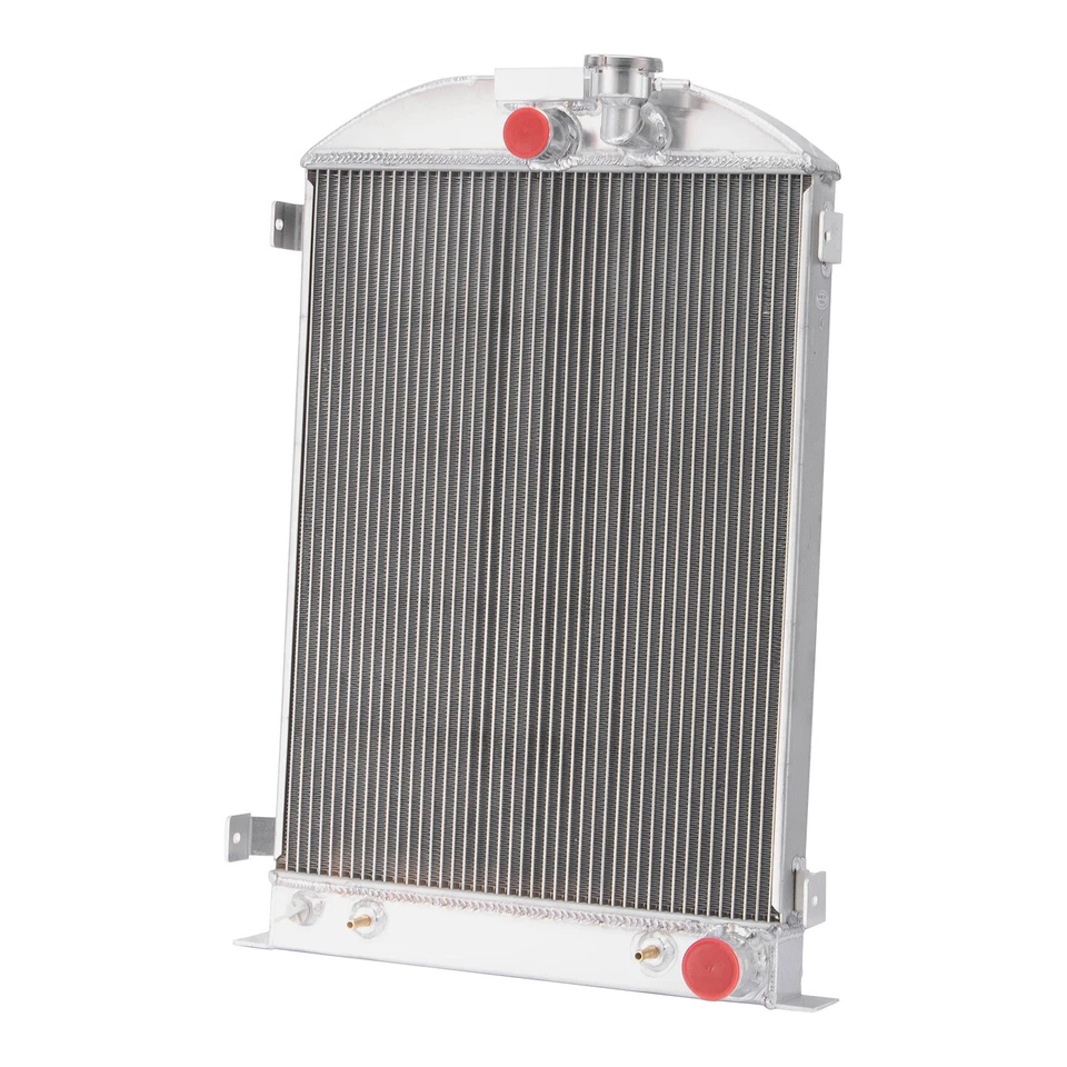 3Row Aluminum Radiator For 33-35 Ford Model 40,1 Ton, 1/2 Ton, 3/4 Ton Pickup Foto 2 de 4