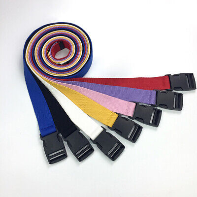 New Canvas Waist Belt Women Casual Female Long Belts Plastic Buckle Harajuku