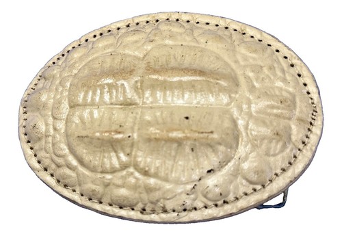 Vintage 60s Synek Belt Buckle Signed by Richard Synek 1969 NYC 37\