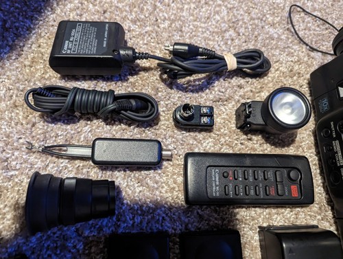 Canon Canovision 8 E65A 8mm Camcorder Microphone Batteries ++ - Picture 4 of 7