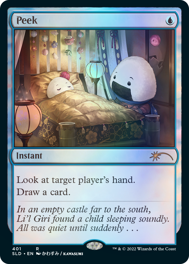 マジック：ザ・ギャザリング MTG Secret Lair:LI'L GIRI SAVES THE DAY MTG Secret Lair ~ Li'l Giri Saves the Day ~ FOIL ~ Sealed in