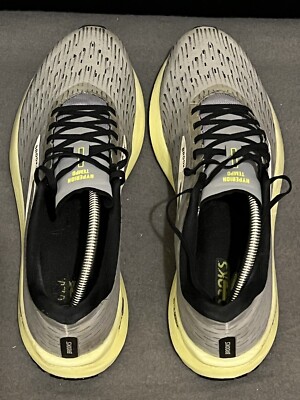 Brooks Hyperion Tempo Mens 11.5 D Shoes Gray Yellow Running  display picture 2
