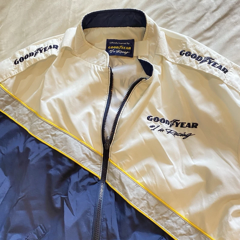 Chaqueta cortavientos Goodyear XL de colección ver fotos de medidas Foto 3 de 4