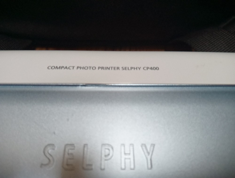 Canon Selphy CP400 Compact Photo Printer with Travel Case Charger and SD Card Reader