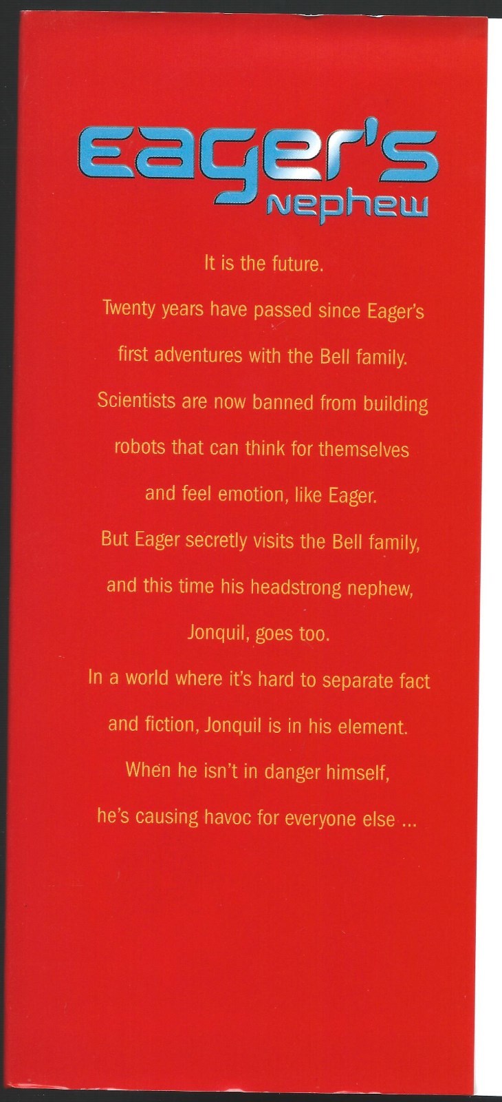 Eagers Nephew By Helen Fox Hardback 2004 - 