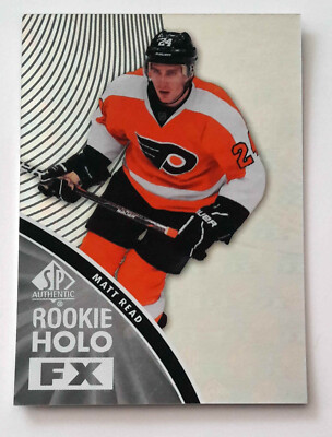 2011-12 SP Authentic Rookie Holo FX #RFX22 Matt Read Philadelphia Flyers