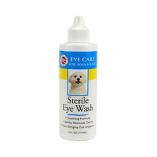 Miracle Care Sterile Eye Wash For Dogs  Cats, 4 oz