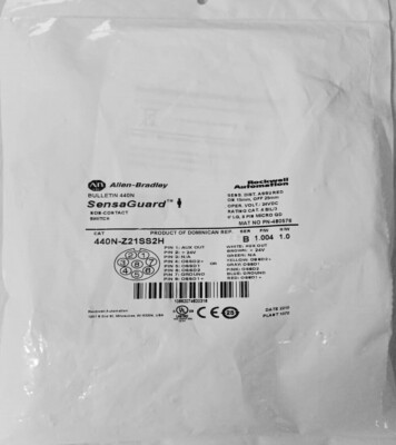 NEW 440N-Z21SS2H /B AB SUR US SEALED SensaGuard B Non-Contact Switch