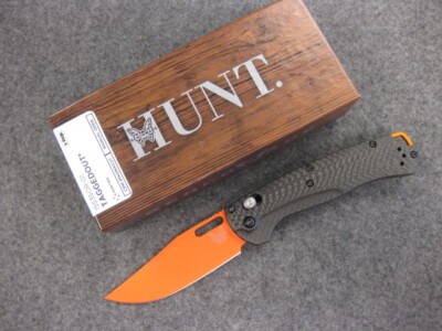 Benchmade Taggedout 15535OR-01 Carbon Fiber Magnacut NIB AUthorized Dealer