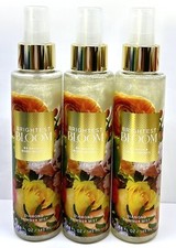 3 x Bath Body Works Brightest Bloom Diamond Shimmer Fragrance Body Mist 4.9 oz