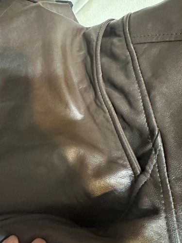 Excelled Herren Lederjacke Braun 4XL - Bild 8 von 19