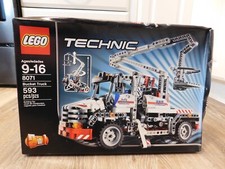 LEGO 8071 Bucket Truck Instructions and Parts List