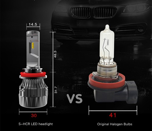 Alla 9003 H4 LED Conversion Headlight Bulb Lamp,Golden YELLOW ,High Light Output - Picture 8 of 10