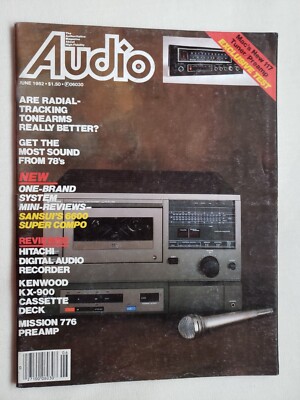 ''Audio'' 6/82 McIntosh MX-117, Mission 776, Hitachi PCM-V300, Empire 600 LAC