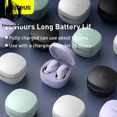 Baseus TWS Wireless Earbuds Bluetooth 5.0 Headset Mini Stereo with Mic L2KD