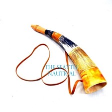 Norse Viking Medieval Handmade Replica Battle Call Trumpet Bugle Horn