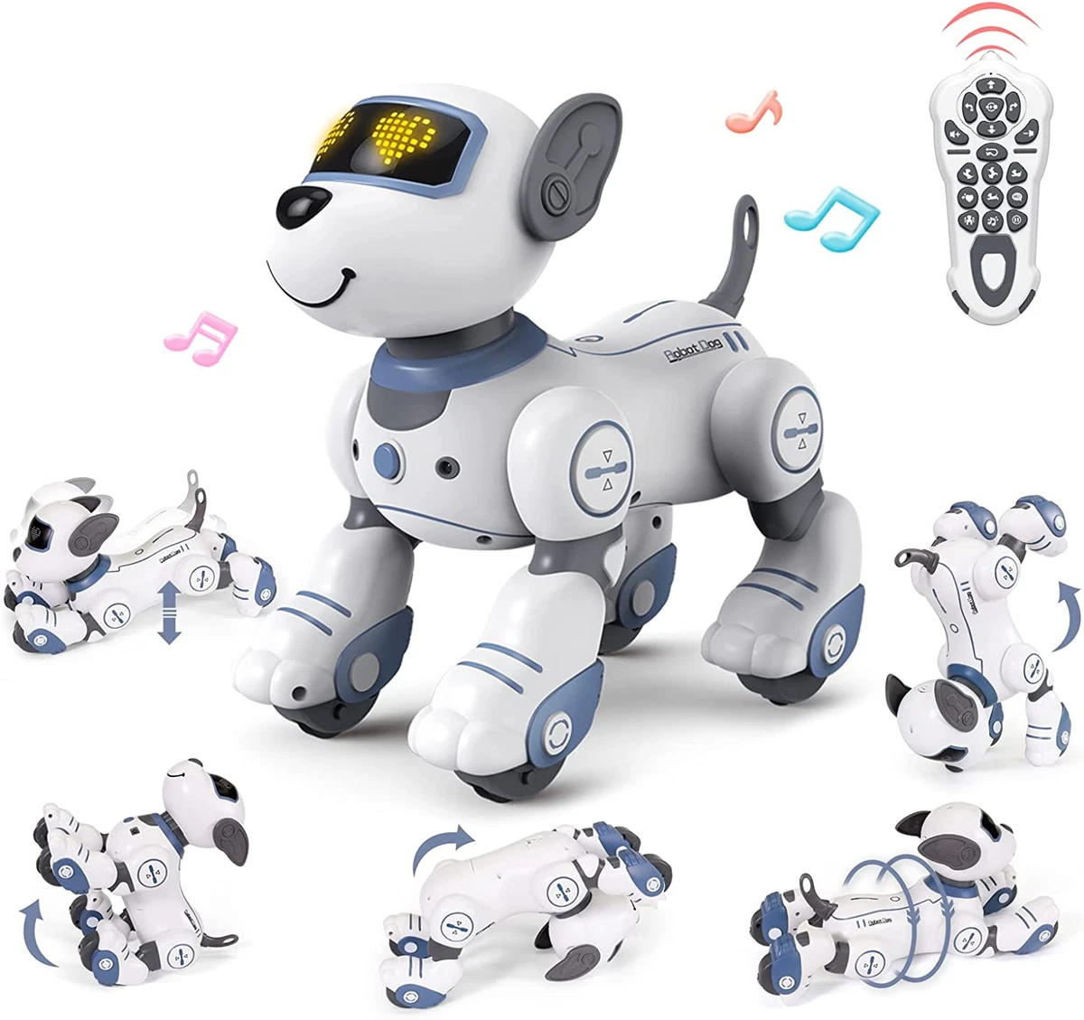 Robot Dog Sound Control Interactive Dog Electronic Toys Plush