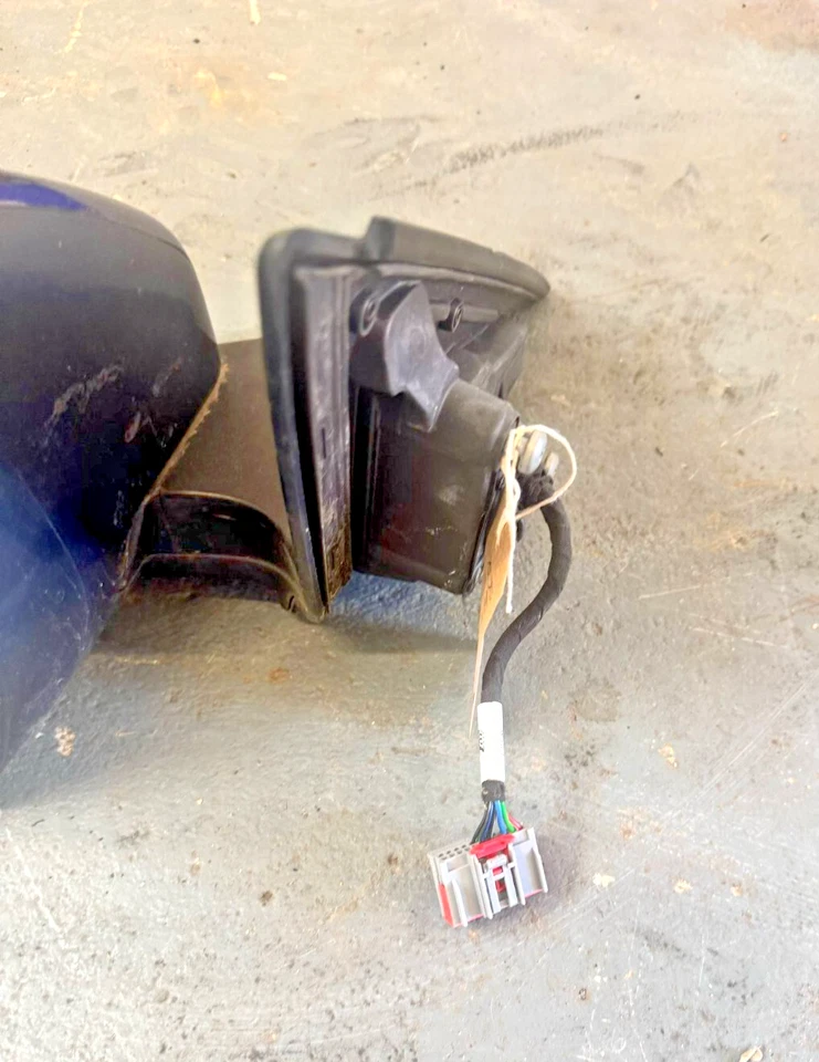 Espejo retrovisor plegable automático Land Rover Vogue L322 Westminster pasajero azul oscuro Foto 4 de 4