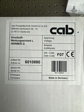Cab part 6010880 For Hermes Q Printer