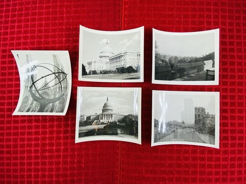 Vtg.Lot of (29) 5"x4" B&W Souvenir Photos -Washington, DC, England,Virgin Island - Picture 12 of 17